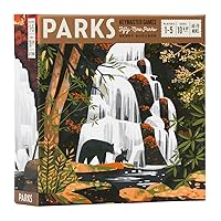 Keymaster Games Parks | Beautiful Strategy Game for Families, Adults, Kids or Solo | Explore Nature and The Outdoors by Hiking The US National Parks on Game Night | 1-5 Players | Ages 10+