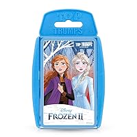 Top Trumps Disney Frozen 2 Specials Card Game, Visit Arendelle and Play with Queen Elsa, Anna, King Agnarr, Queen Iduna and Olaf, Educational Gifts and Toys for Boys and Girls Aged 6 Plus