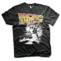 Back To The Future Officially Licensed Poster Mens T-Shirt