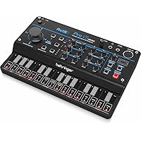 Bellinger PRO-VS MINI Portable Size Hybrid Vector Synthesizer with Built-in Chorus Effect Sequencer/Arpeggiator, 32 Presets, USB Type-C Powered, 5-DIN MIDI Compatible, Analog VCF