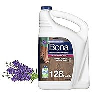 Bona Hardwood Floor Cleaner Refill - 128 fl oz - Lavender Thyme Scent - Residue-Free Floor Cleaning Solution Spray Mop and Spray Bottle Refill - For Wood Floors
