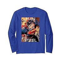 Superman Flight of Steel Long Sleeve T-Shirt