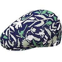 Kangol Street Floral 504 Flat Cap Peaked Cap Flat Cap with Peak