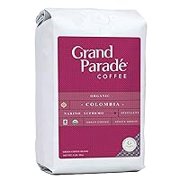 Grand Parade Coffee, 5 Lbs Organic Unroasted Colombian Supremo Narino Green Coffee Beans - Low Acid Specialty Arabica - Women Produced Single Origin - Fair Trade