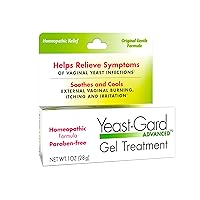 Yeast-Gard Homeopathic Formula Gel Soothes & Cools - 1 Ounce