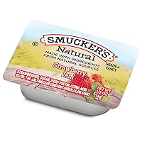 Smucker's Strawberry Jam, 0.5 Ounce (Pack of 200)