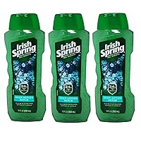 Irish Spring Body Wash, Deep Action Scrub 18 oz (Pack of 3)