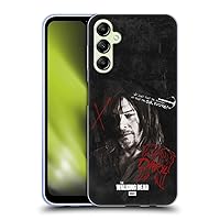 Head Case Designs Officially Licensed AMC The Walking Dead Grafitti Daryl Dixon Iconic Soft Gel Case Compatible with Samsung Galaxy A14 5G