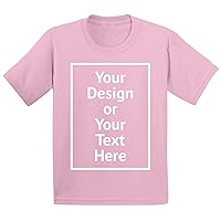 Custom Shirt for Boys Girls Toddler Personalized Your Own Image Photo Text T-Shirt Front/Back Print