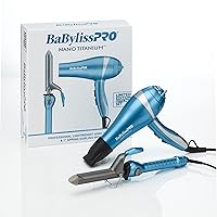 BaBylissPRO Hair Dryer, Nano Titanium 2000-Watt Blow Dryer, Professional/Ionic