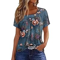 Womens Casual Tops Summer Tops for Women 2024 Spring Tops Your Orders Christmas Deals 2024 Casual Tops Womens Work Tops and Blouses Ladies Blouses and Tops Dressy 44-Navy 3X-Large