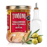 Tonnino Ventresca Tuna in Olive Oil 6.7 oz. Jars Pack of 6