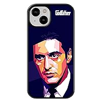 Michael Crime Boss Movie Inspired Phone Case- Corleones Father- Compatible with All iPhone 13/14/15, Pro/Pro Max/Mini- Heavy Duty- God Mafia- Aluminum/Rubber Protection (iphone 13)