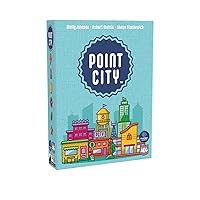 AEG & Flatout Games | Point City - A City Building Card Game for the Whole Family | From the Creators of Point Salad | Easy to Learn | Quick to Play | Ages 10+ | 1-4 Players