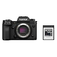 Fujifilm X-H2 Mirrorless Digital Camera W/ 325GB CF Express Bundle