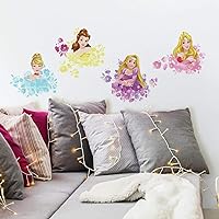 Disney Princess Floral Peel and Stick Wall Decals by RoomMates, RMK3623SCS
