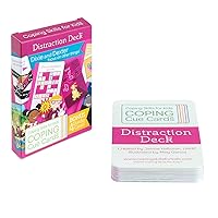 Cue Cards Distraction Deck Card Game, Natural Stress Reliever for Children CSKCCDST