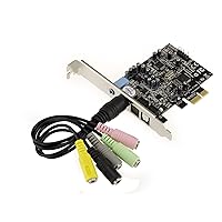 © PCIe Controller Card (PCI Express) 7.1 Channel Sound Chipset Oxford HD Audio CM8826 – Input and Output SPDIF