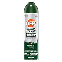 OFF! Deep Woods Insect Repellent Aerosol, Bug Spray with Long Lasting Protection from Mosquitoes, 9 oz