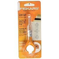 Fiskars 163050-1001 Fingertip Craft Knife, 7 Inch, Orange