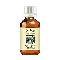 Pure Thyme Essential Oil (Thymus vulgaris) Steam Distilled 2ml (0.06 oz)