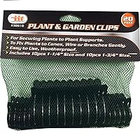 IIT 30510 20Pc Plant & Garden Clips Securing Flowers Bushes Branches Vine 1-1/4