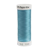 Sulky Of America 268d 40wt 2-Ply Rayon Thread, 250 yd, Marine Aqua
