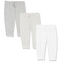 Amazon Essentials Unisex Babies' Cotton Stretch Jersey Jogger (Previously Amazon Aware), Pack of 3