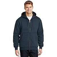 Heavyweight Full-Zip Hooded Sweatshirt Navy
