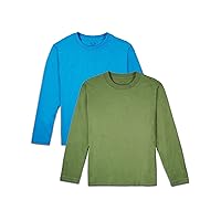 Boys' Tag-Free Cotton Tees (Assorted Color Multipacks)