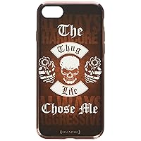 The Thug Life Chose Me Design Chrome Series Case In For IPhone 6/6S - Rose Gold