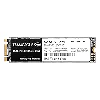 TEAMGROUP MS30 512GB with SLC Cache 3D NAND TLC M.2 2280 SATA III 6Gb/s Internal Solid State Drive SSD (Read/Write Speed up to 530/430 MB/s) Compatible with Laptop & PC Desktop TM8PS7512G0C101
