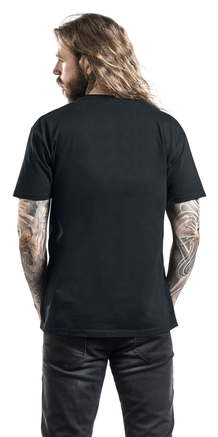 Metallica Papa Hetfield Guitar Official Mens T-Shirt Black