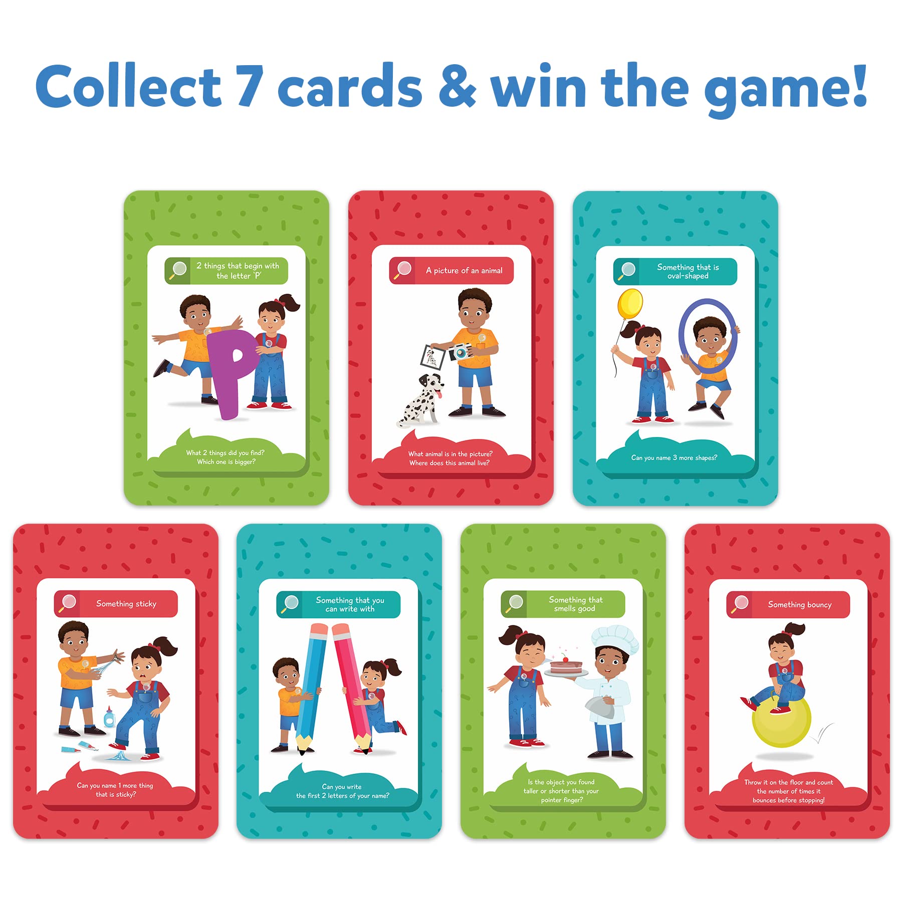 Skillmatics Card Game - Found It Indoor, Scavenger Hunt for Kids, Fun Family Game, Gifts for Ages 4 to 7