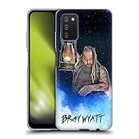 Head Case Designs Officially Licensed WWE Portrait Bray Wyatt Soft Gel Case Compatible with Samsung Galaxy A03s (2021)