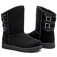 FRACORA Womens Winter Snow Boots Fur Lined Boots Winter Warm Mid Calf Boots for Women