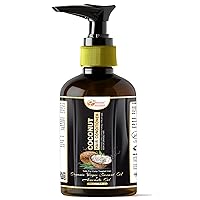 Coconut Milk Hair Conditioner - Deep Hair Conditioning For Dry Thin And Damaged Hair, Moroccan Argan Oil, Jojoba Oil Paraben And Sulfate Free 6.76 Fl Oz