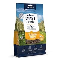 ZIWI Peak Air-Dried Dog Food – All Natural, High Protein, Grain Free and Limited Ingredient with Superfoods (Chicken, 1.0 lb)
