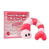 Menstruation Crustacean Shrimp: Lavender-Scented Microwaveable Heating Pad, Easter Gifts for ages 12+