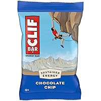 Chocolate Chip - Made with Organic Oats - 10g Protein - Non-GMO - Plant Based - Energy Bar - 2.4 oz.