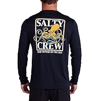 Salty Crew Ink Slinger LS Surf Shirt - White