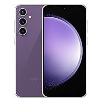 SAMSUNG Galaxy S23 FE AI Phone + $75 Amazon Gift Card, 128GB Unlocked Android Smartphone, Long Battery Life, Premium Processor, Tough Gorilla Glass Display, 50MP Camera, US Version, 2023, Purple