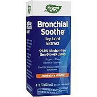 Nature's Way Bronchial Soothe Syrup with Ivy Leaf Extract, Alcohol-free, Non-Drowsy, 4 Fl. Oz.