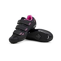 Tommaso Pista All Purpose Ready to Ride Indoor Cycling Shoes Women Bundle - Comfortable, Breathable Indoor Cycling Shoes Women Indoor Cycling Cleats - Look Delta & SPD Compatible