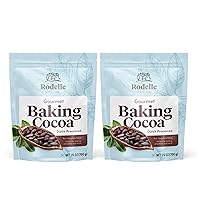 Rodelle Gourmet Baking Cocoa, 1.54 Lb, Pack Of 2