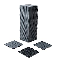 Dolonm Plastic Interlocking Deck Tiles 11.8