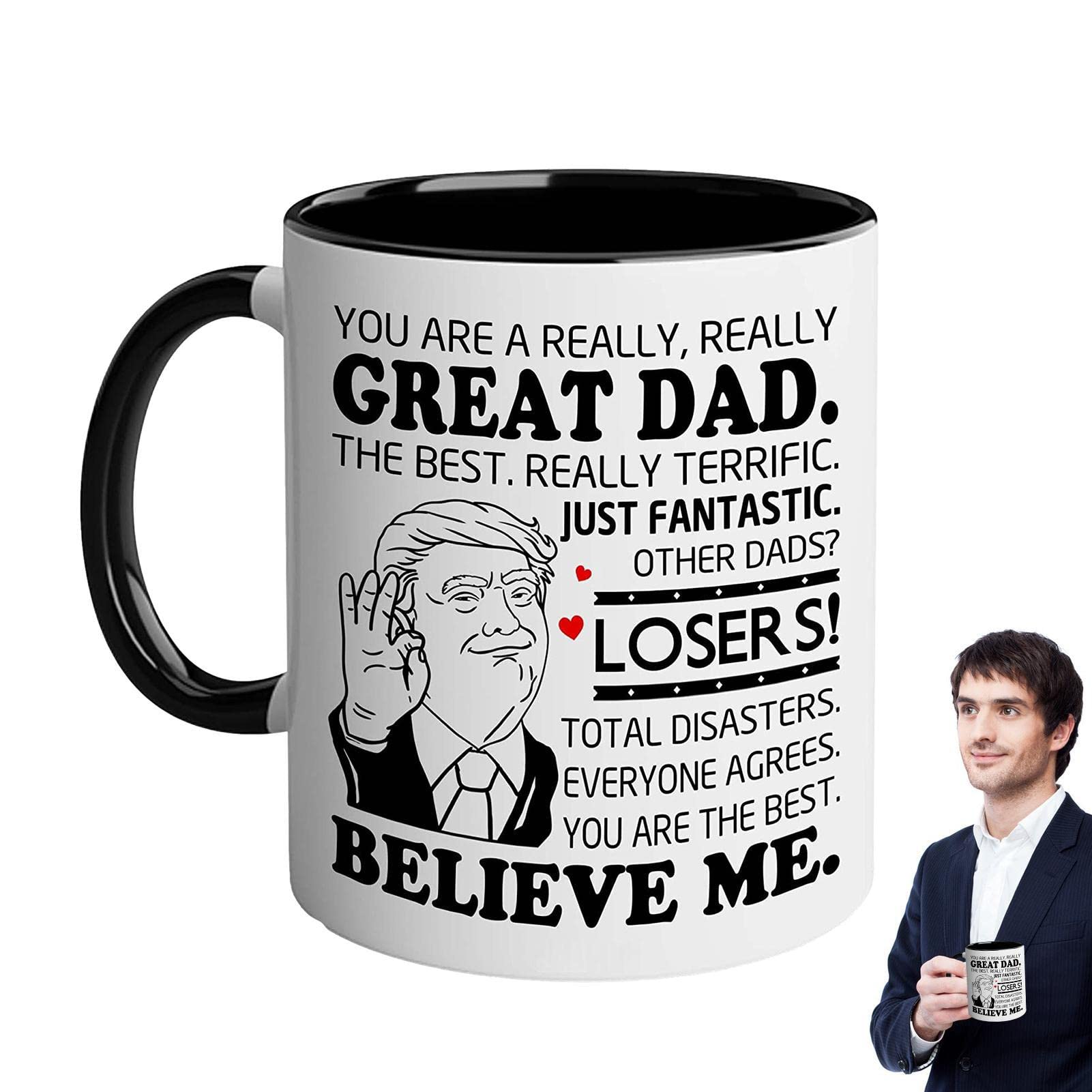 Mua Trump Coffee Cup - Novelty Office Coffee Mug, 350ml Donald Trump Coffee  Mug Ceramic You Are A Great Dad Witty President Election Political Gift for  Dad Generic trên Amazon Nhật chính