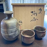 Bizen Ware Konishi Toko Tokuri 3-piece Set