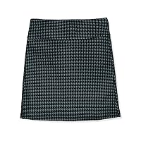 Girls' Houndstooth Knit Skirt