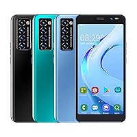 Unlocked Cell Phone Rino4 Pro-5.45Inch Unlocked Android Smartphone 512MB+4GB Mobile Phones Support Dual SIM 128GB Expansion Unlocked Phones(Green)